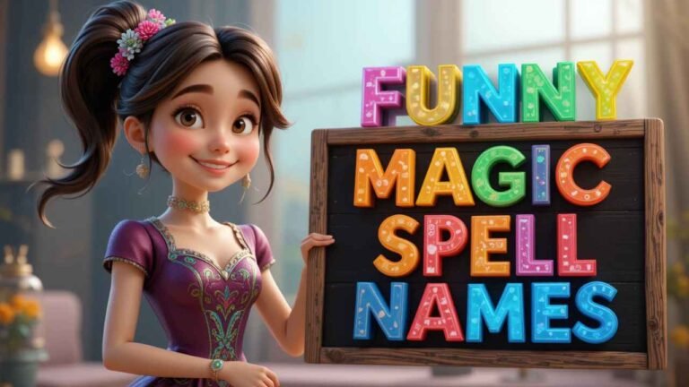 funny magic spell names